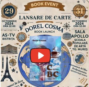 ” LANSARE DE CARTE ” Book publish by. Prof.Dr Dorel Cosma –  October 2024 ; Tragu Mures’-Romania